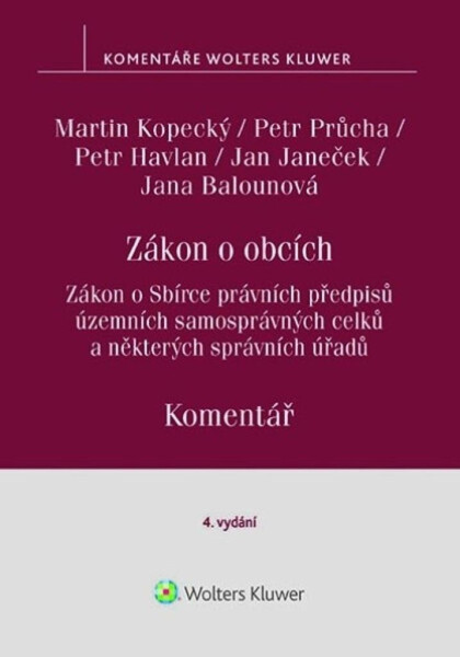 Zákon obcích Komentář