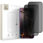 Tech-Protect Glass Spy+ / Tvrzené sklo / Privacy / Apple iPhone 16 Pro/17/17 Pro / 2 ks