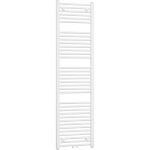 CERANO - Koupelnový radiátor Benito - středové připojení 50mm/boční - 703 W - bílá lesklá - 1700x450 mm CER-808046