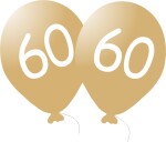 Balónek 60. narozeniny zlatý metalický Balonky.cz Balónek 60. narozeniny zlatý metalický Balonky.cz