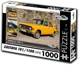 RETRO-AUTA Puzzle č. 19 Zastava 101,1100 (1974)