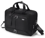DICOTA Eco Top Traveler Twin PRO 14-15.6" černá / brašna na notebook / Polyester+recyklovaný plast (D30844-RPET)