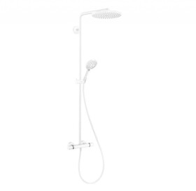 HANSGROHE - Raindance S Sprchový set s termostatem, průměr 24 cm, 3 proudy, EcoSmart+, matná bílá 28825700