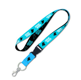 Wincraft Klíčenka Carolina Panthers NFL Lanyard buckle 1"