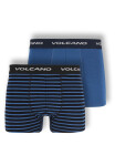 Volcano 2Pack Boxerky U-BOXER Modrá/modré pruhy L