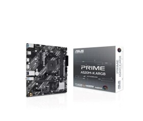 ASUS MB Sc AM4 PRIME A520M-K ARGB, AMD A520, 2xDDR4, 1xHDMI, 1xD-Sub, mATX EDF_1887902