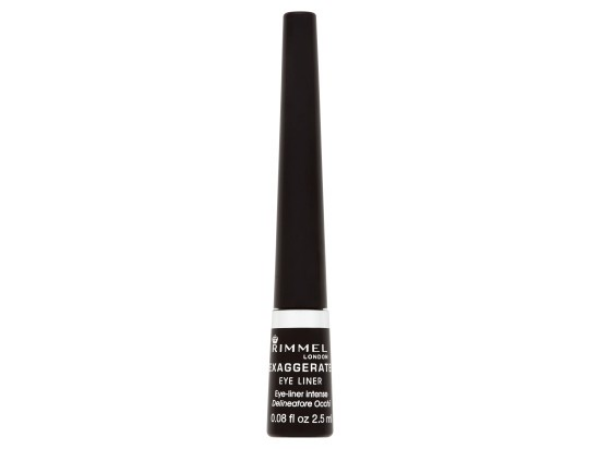 Rimmel London Exaggerate Eye Liner 001 100% Black 2,5ml