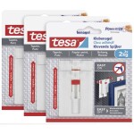 Tesa TESA Powerstrips Vario-Gardinové háky v balení 3 ks - Samolepící háky na vlákna od společnosti TESA - lze znovu ods