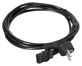 SAVIO CL-146 černá / Napájecí kabel / Schuko - IEC C13 / 3 m (CL-146)