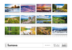 Nástěnný kalendář 2027 Helma Šumava
