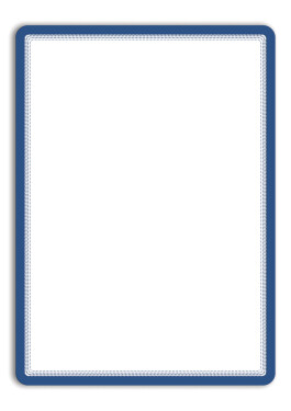 Djois Magneto Solo - magnetický rámeček, A3, modrý, 2 ks