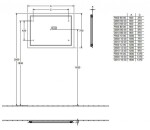 VILLEROY & BOCH - Finion Zrcadlo s LED osvětlením, 80x75x5 cm G6008000