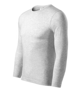 Progress LS triko unisex světle šedý melír S