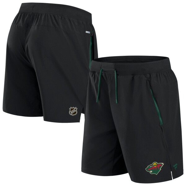 Fanatics Pánské kraťasy Minnesota Wild NHL 2024 25 Authentic Pro Locker Room Shorts Velikost: S
