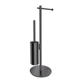OMNIRES - MODERN PROJECT volně stojící držák na toaletní papír a kartáč, antracit MP60810AT