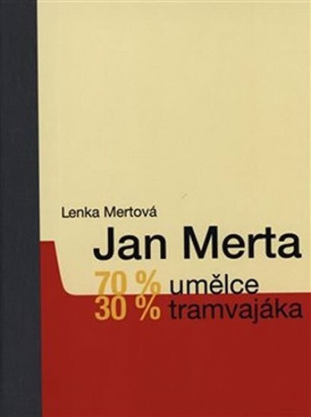 Jan Merta 70 umělce, 30 tramvajáka Lenka Mertová