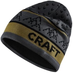 Běžecká čepice CRAFT CORE Backcountry Knit - šedá Velikost textilu: L-XL