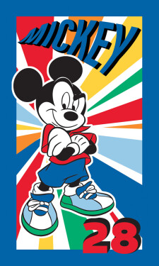 Dětský ručník Frajer Mickey Mouse 30x50 cm
