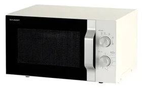 Sharp R204WA bílá / Mikrovlnná trouba / otočné ovládání / 800W (18102221)
