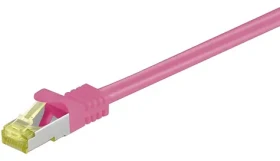Goobay 91605 růžová / Patch kabel / SFTP / Cat7 / 2m / LSZH (91605)