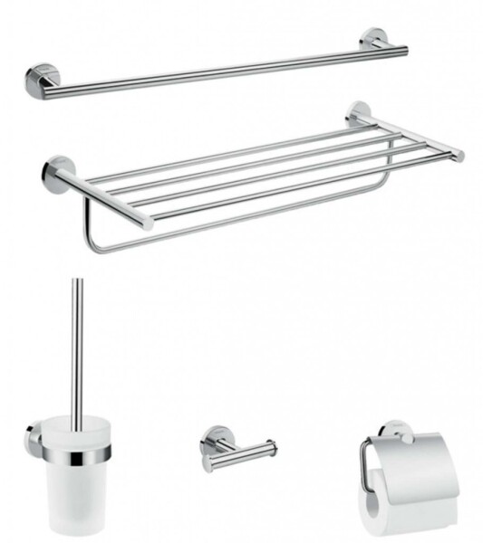 HANSGROHE - Logis Universal Sada doplňků do koupelny, chrom 41728000
