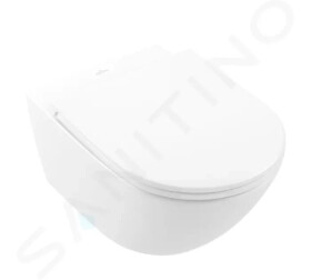VILLEROY & BOCH - Subway 3.0 Závěsné WC se sedátkem SoftClosing, TwistFlush, CeramicPlus, alpská bílá 4670T9R1