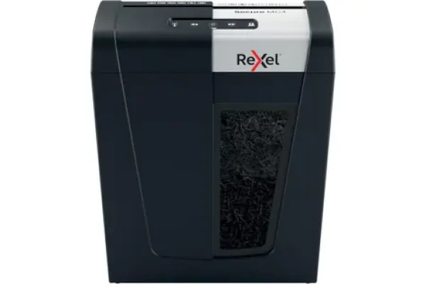Rexel Secure MC4 Whisper-Shred / Skartovač / až 4 listy / 14l / Mikro řez 2 x 15 mm (2020129EU)