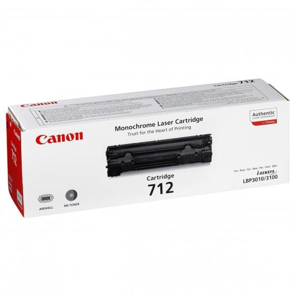 Canon CRG-712, černý, 1870B002 - originální toner