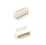 JST XH 2,54mm 6-Pin konektor na DPS - Pravý úhel
