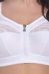 PODPRSENKA 586/BRASSIERE ZUZA 1 PROSTÁ PEARL WHITE 95 D