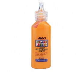 Amos Slupovací barva na sklo Glass Deco 22ml - oranžová