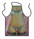 Divja.cz Zástěra - prádlo černé