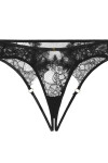 Dámské sexy kalhotky LINDA I 1006 - Fiore černá L