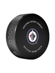 Inglasco / Sherwood Puk Winnipeg Jets Official Game Puck 2022-2023