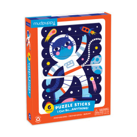 Mudpuppy Puzzle Sticks - Mohu být kdokoliv (24 dílků)