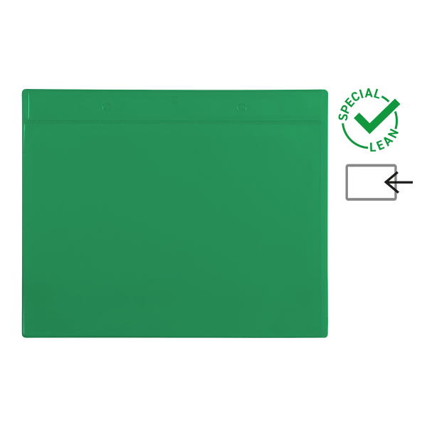 Djois magnetická identifikační kapsa A4, zelená, 10 ks