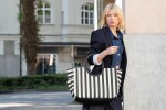 Nákupní taška Reisenthel Loopshopper L Summerstripes black