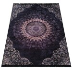 DumDekorace Luxusní orientální koberec s mandalou Šírka: 120 cm | Dĺžka: 140 cm