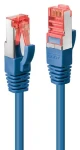 Lindy modrá / Patch kabel / Cat6 S/FTP / RJ45-RJ45 / 1,5 m (47718)