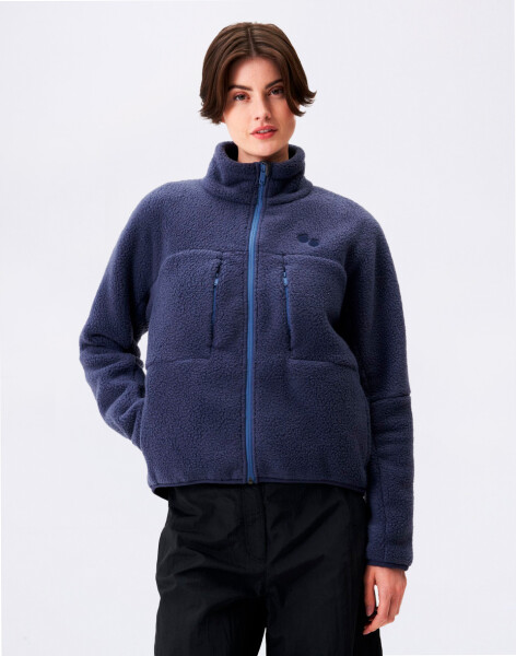 Pinqponq Fleece Jacket Women Future Dusk L