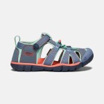Dětské sandály SEACAMP II CNX, FLINT STONE/OCEAN WAVE, keen, 1022990/1022975, modrá - 24