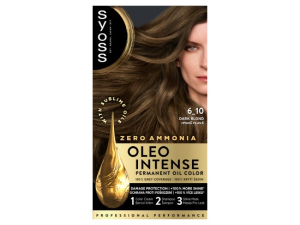 Syoss Oleo Intense Barva na vlasy tmavě plavá 6_10