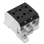 Weidmüller 2874570000 blok rozvaděče šroubovací světle šedá, černá 1 ks