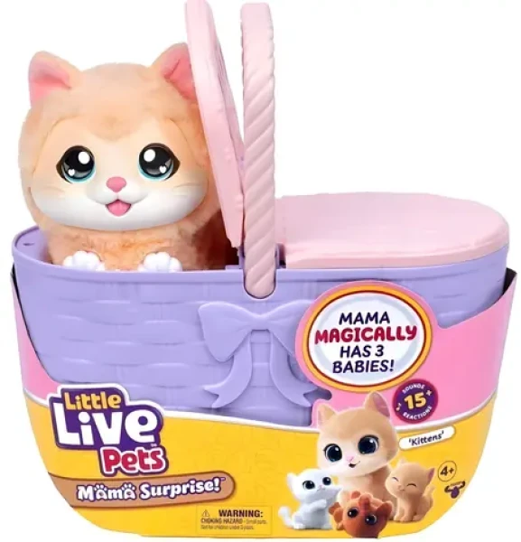 COBI Figurka Little Live Pets Mama Surprise! Mini kotě