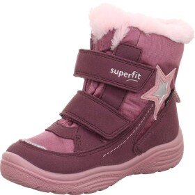 Dívčí zimní boty CRYSTAL Red/Pink GTX Superfit 1-009099-5000 - 29