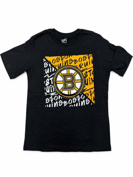 Outerstuff Dětské tričko Boston Bruins NHL Graffiti Style Velikost: Dětské M (140 - 146)