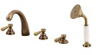RAV Slezák - MORAVA RETRO - Vanová baterie 5-otvorová, Stará mosaz (Bronz), 1/2" MK476.5PSM