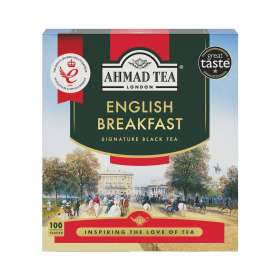 Ahmad Tea | English Breakfast | 100 sáčků (s úvazkem)