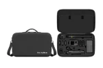 STABLECAM černá pro DJI Osmo Action 5 Pro a nabíjecí rukojeť / Pouzdro / velké / PU a lycra