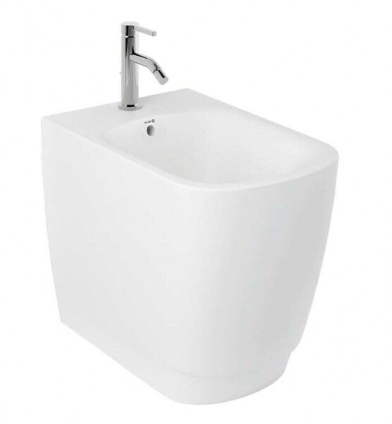KLUDI - Resa S Stojící bidet, otvor pro baterii, matná bílá 27BIB0153